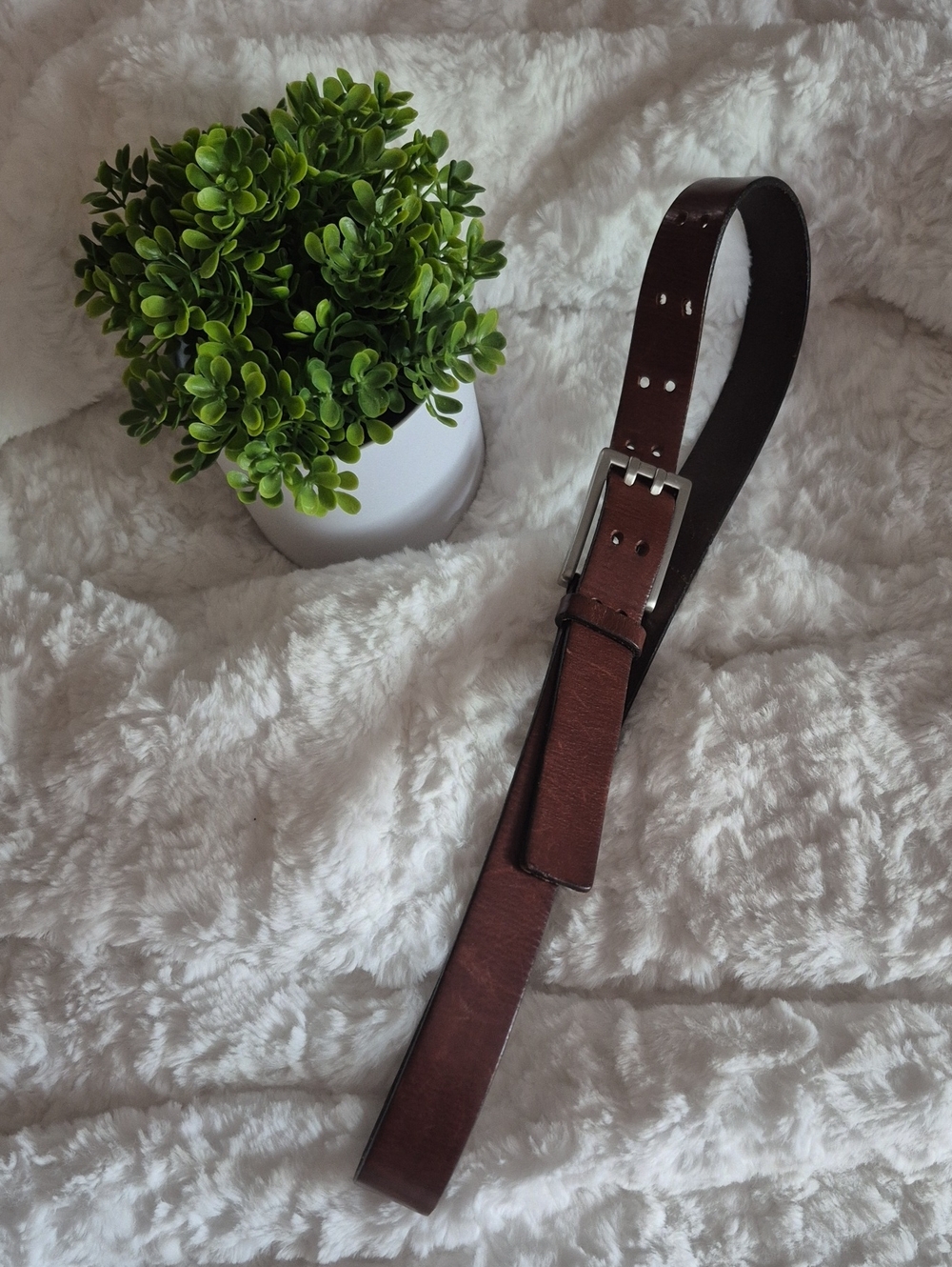 🎈Classic Brown Leather Unisex Belt